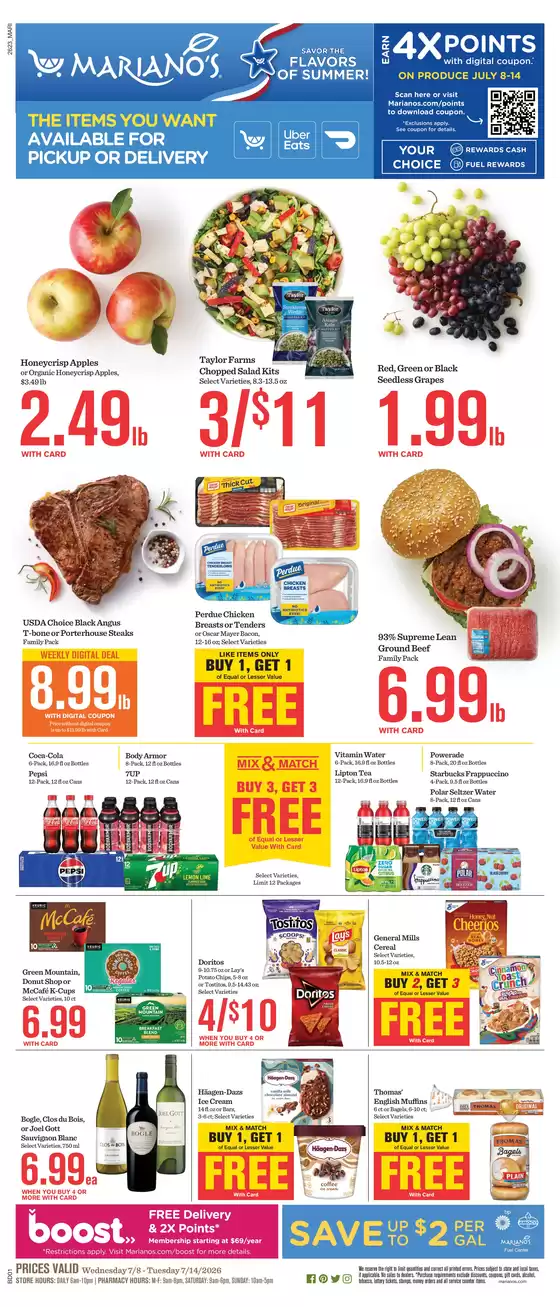 Mariano's catalogue | Weekly Ad | 2026-07-08T00:00:00.000Z - 2026-07-14T00:00:00.000Z