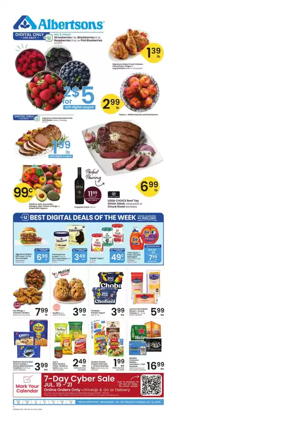 Albertsons catalogue | Discounts and promotions | 2026-07-08T00:00:00.000Z - 2026-07-14T00:00:00.000Z