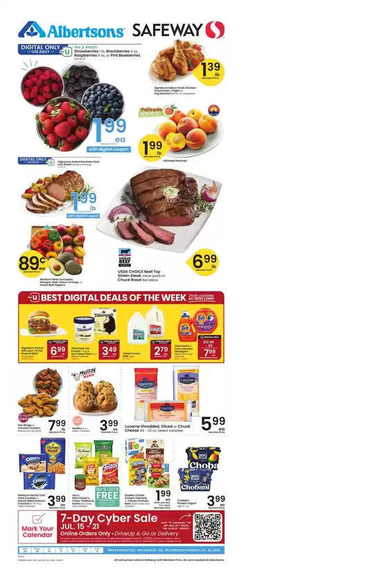 Albertsons catalogue | Discover attractive offers | 2026-07-08T00:00:00.000Z - 2026-07-14T00:00:00.000Z