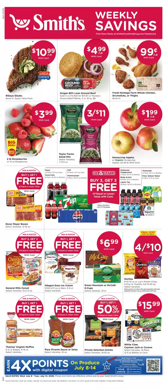 Smith's catalogue | Top offers for smart savers | 2026-07-08T00:00:00.000Z - 2026-07-14T00:00:00.000Z