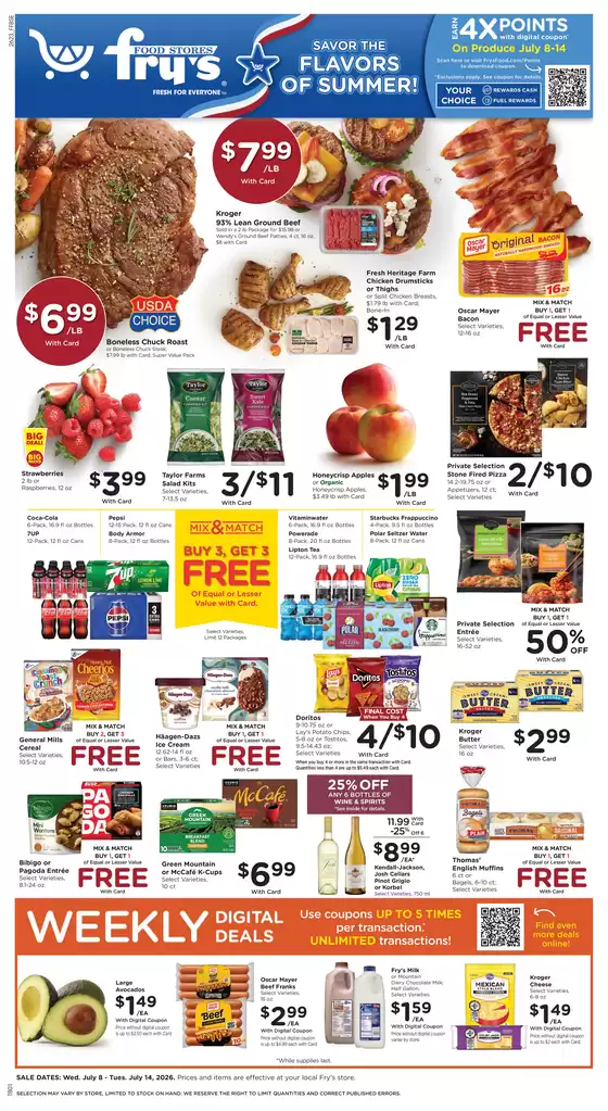 Fry's catalogue | Weekly Ad | 2026-07-08T00:00:00.000Z - 2026-07-14T00:00:00.000Z