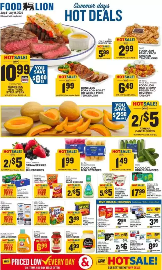 Food Lion catalogue in Tarawa Terrace NC | Top offers for smart savers | 2026-07-08T00:00:00.000Z - 2026-07-14T00:00:00.000Z