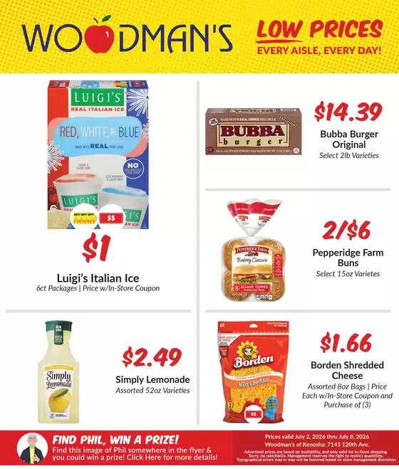 Woodman's catalogue | Woodman's weekly ad | 2026-07-02T00:00:00.000Z - 2026-07-08T00:00:00.000Z