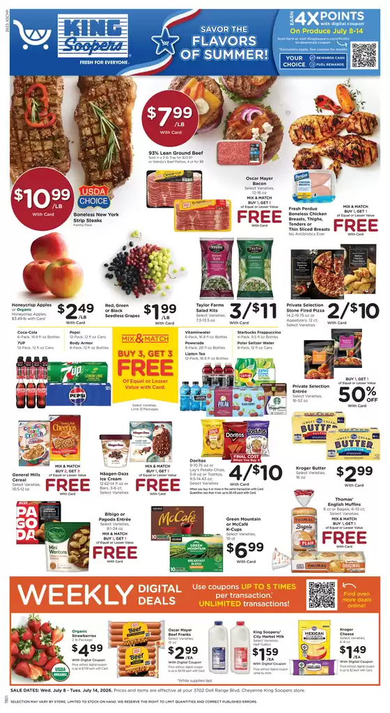 King Soopers catalogue | Special offers for you | 2026-07-08T00:00:00.000Z - 2026-07-14T00:00:00.000Z