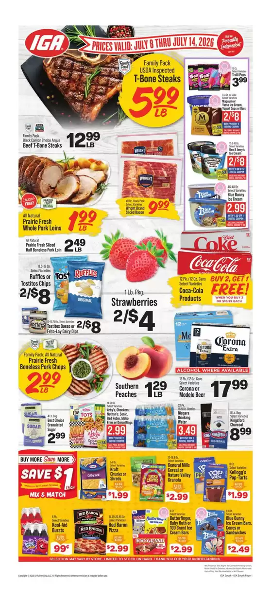 IGA catalogue | Top offers for smart savers | 2026-07-08T00:00:00.000Z - 2026-07-14T00:00:00.000Z