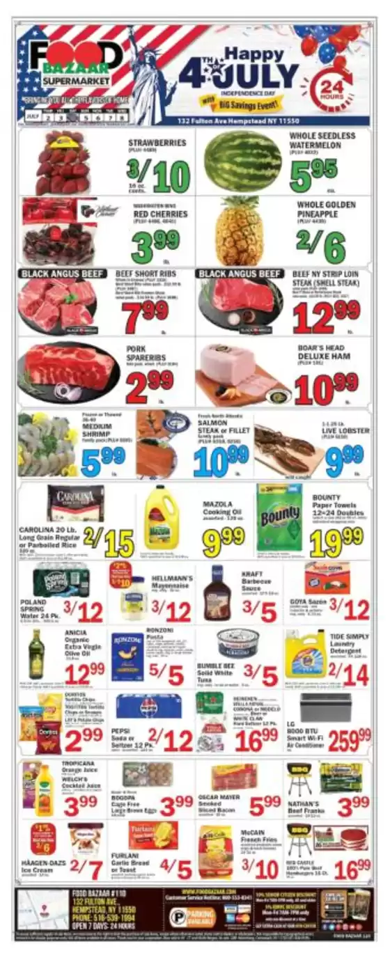 Food Bazaar catalogue | Current bargains and offers | 2026-07-02T00:00:00.000Z - 2026-07-08T00:00:00.000Z