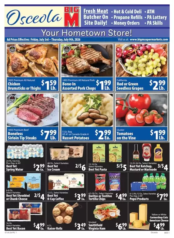 BigM Supermarkets catalogue | Save now with our deals | 2026-07-05T00:00:00.000Z - 2026-07-11T00:00:00.000Z