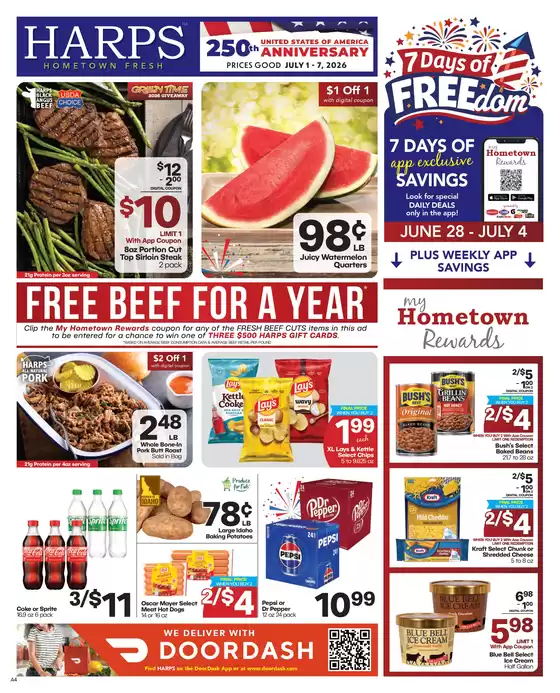 Harp's Market catalogue | Exclusive deals for our customers | 2026-07-01T00:00:00.000Z - 2026-07-07T00:00:00.000Z