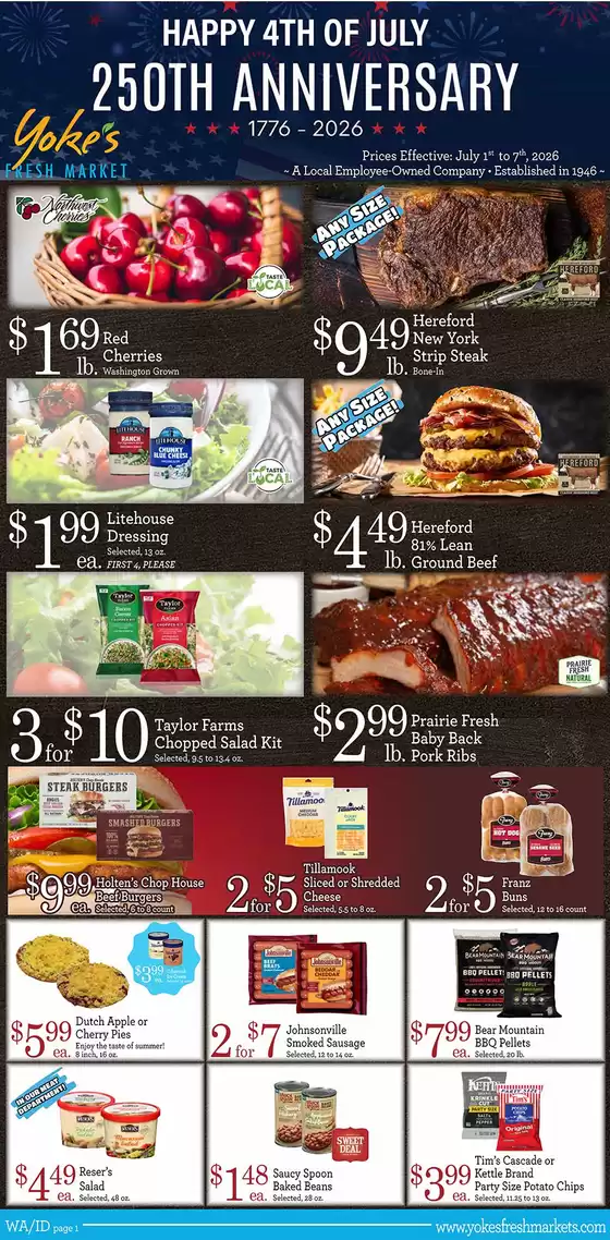 Yoke's Fresh Market catalogue | Our best offers for you | 2026-07-01T00:00:00.000Z - 2026-07-07T00:00:00.000Z