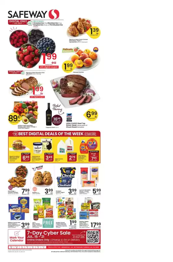 Safeway catalogue | Current special promotions | 2026-07-08T00:00:00.000Z - 2026-07-14T00:00:00.000Z