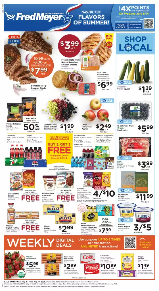 Fred Meyer catalogue | Weekly Ad | 2026-07-08T00:00:00.000Z - 2026-07-14T00:00:00.000Z
