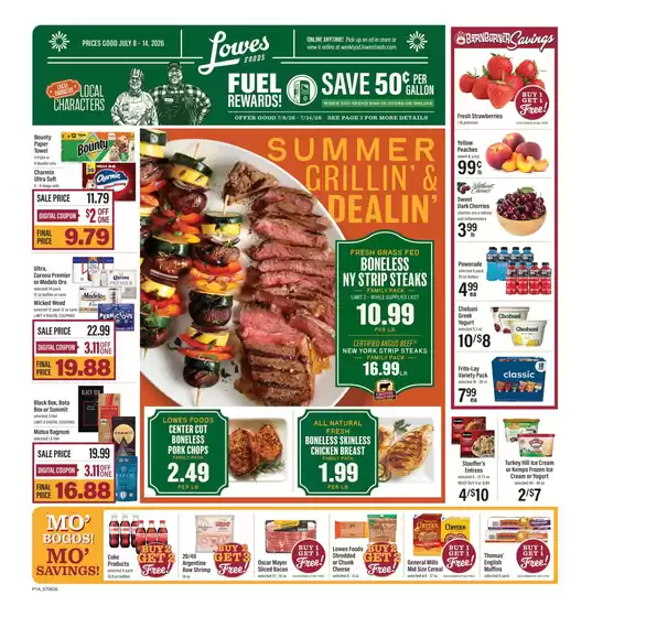 Lowes Foods catalogue | Weekly Ad | 2026-07-08T00:00:00.000Z - 2026-07-14T00:00:00.000Z