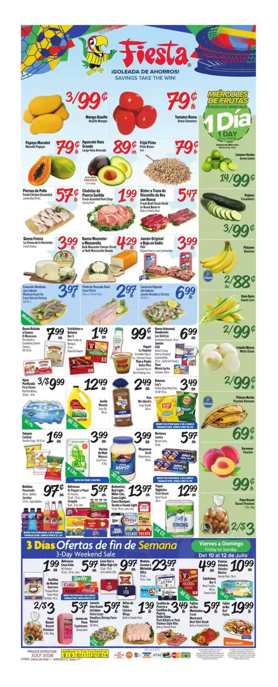 Fiesta Mart catalogue | New offers to discover | 2026-07-08T00:00:00.000Z - 2026-07-14T00:00:00.000Z