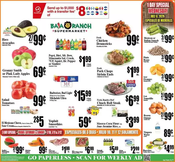 Baja Ranch catalogue | Baja Ranch weekly ad | 2026-07-08T00:00:00.000Z - 2026-07-14T00:00:00.000Z