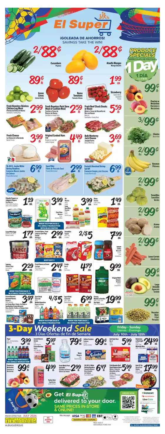 El Super catalogue | Weekly Ad Savings (07/08/26 - 07/14/26) | 2026-07-08T00:00:00.000Z - 2026-07-14T00:00:00.000Z