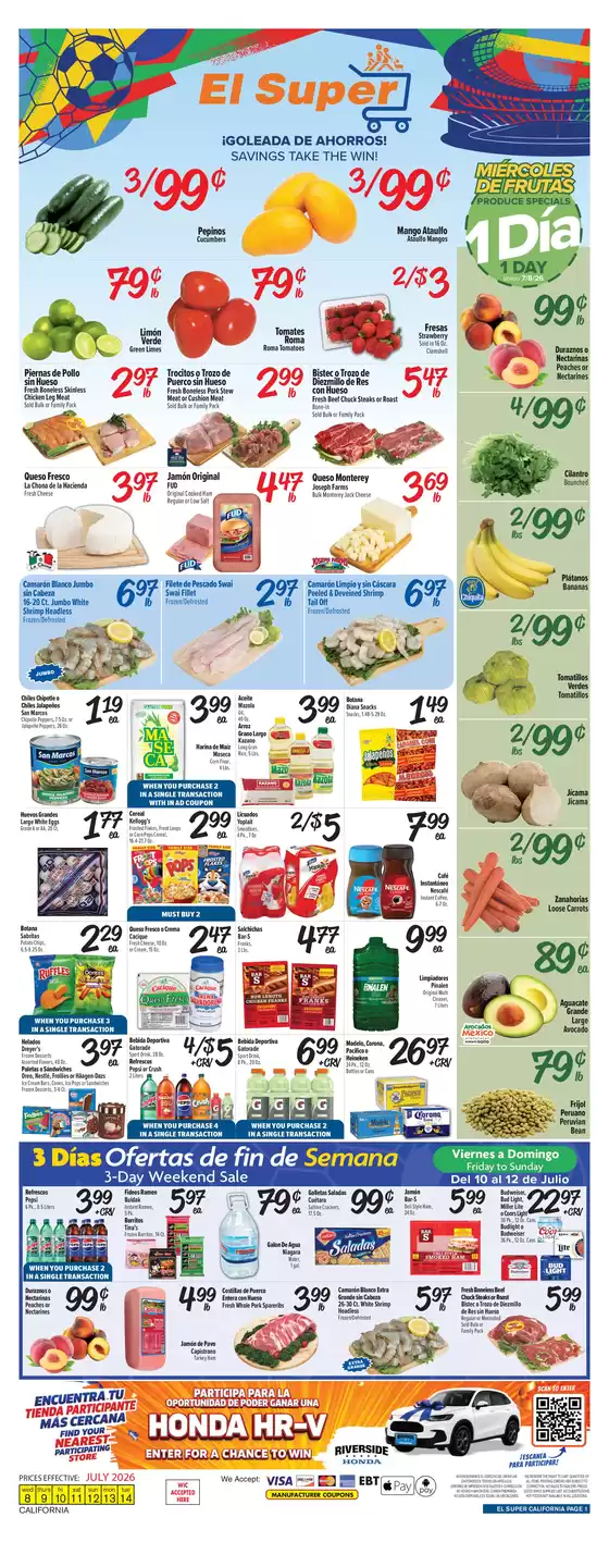 El Super catalogue in Anaheim CA | Top deals and discounts | 2026-07-08T00:00:00.000Z - 2026-07-14T00:00:00.000Z