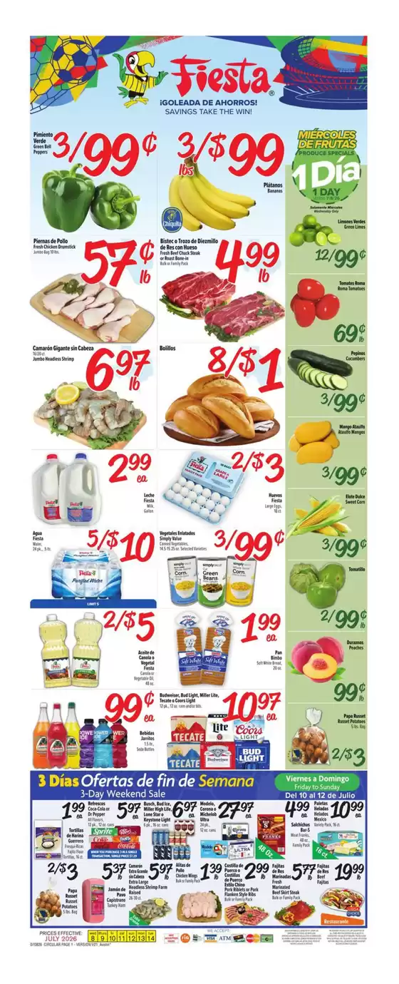 Fiesta Mart catalogue | Top offers for smart savers | 2026-07-08T00:00:00.000Z - 2026-07-14T00:00:00.000Z