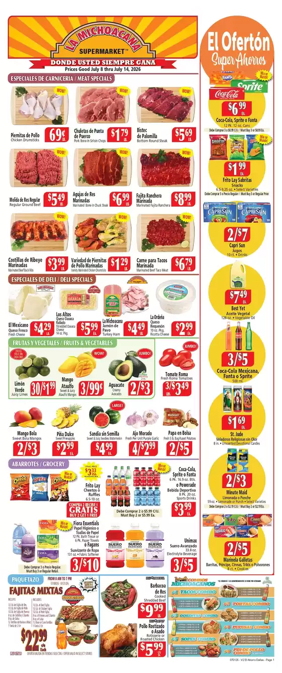 El Ahorro catalogue | Top offers for all bargain hunters | 2026-07-08T00:00:00.000Z - 2026-07-14T00:00:00.000Z