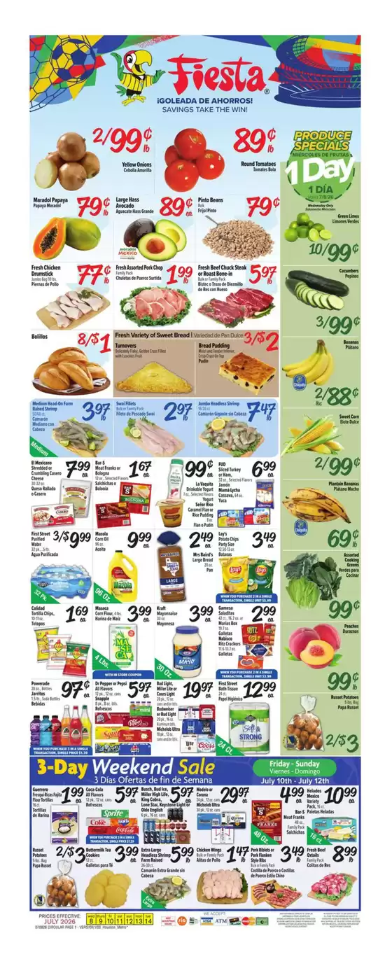 Fiesta Mart catalogue | Current bargains and offers | 2026-07-08T00:00:00.000Z - 2026-07-14T00:00:00.000Z