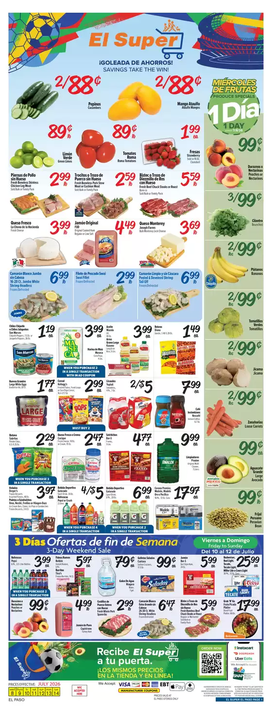 El Super catalogue | Our best offers for you | 2026-07-08T00:00:00.000Z - 2026-07-14T00:00:00.000Z