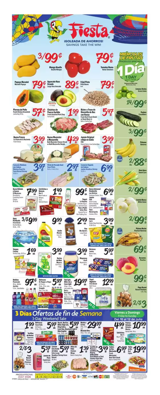 Fiesta Mart catalogue | Weekly Ad | 2026-07-08T00:00:00.000Z - 2026-07-14T00:00:00.000Z