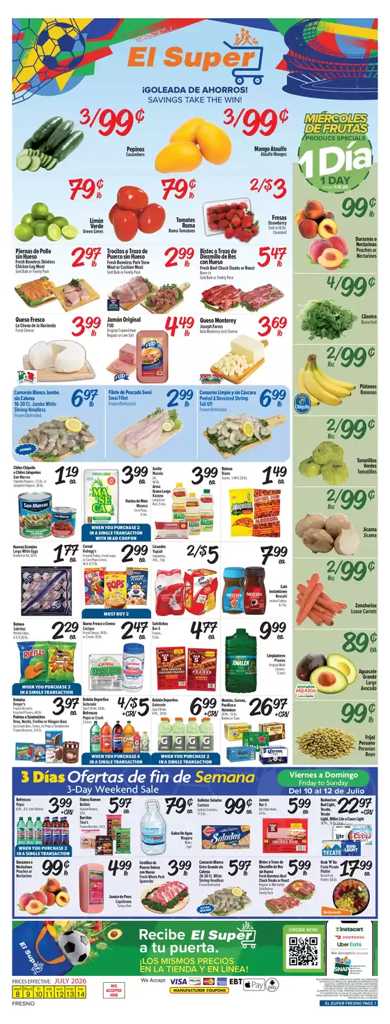 El Super catalogue | Top offers for smart savers | 2026-07-08T00:00:00.000Z - 2026-07-14T00:00:00.000Z