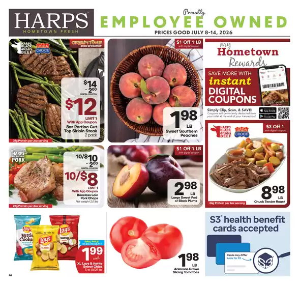 Harp's Market catalogue | Current deals and offers | 2026-07-08T00:00:00.000Z - 2026-07-14T00:00:00.000Z