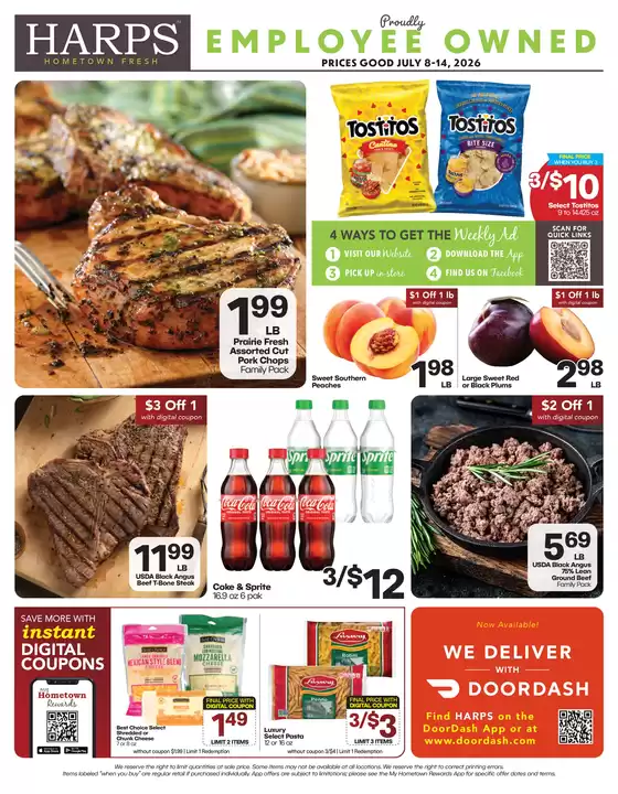 Harp's Market catalogue | Current bargains and offers | 2026-07-08T00:00:00.000Z - 2026-07-14T00:00:00.000Z