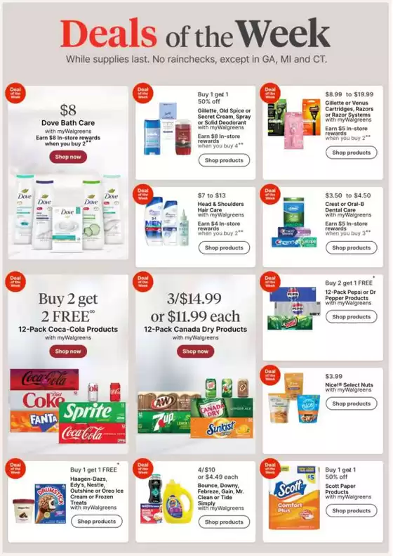Walgreens catalogue | Current bargains and offers | 2026-07-12T00:00:00.000Z - 2026-07-18T00:00:00.000Z