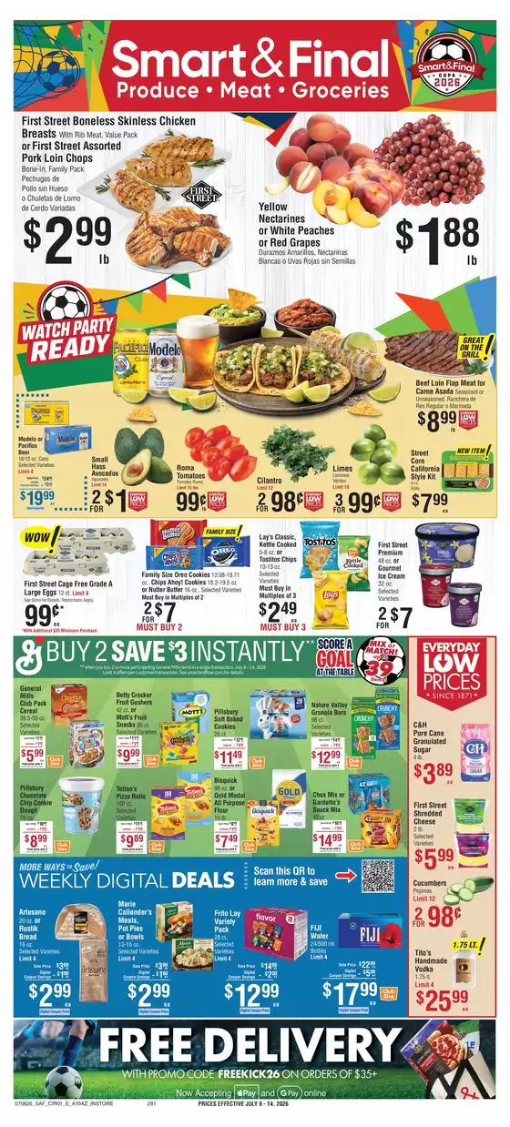 Smart & Final catalogue | Exclusive deals and bargains | 2026-07-08T00:00:00.000Z - 2026-07-09T00:00:00.000Z