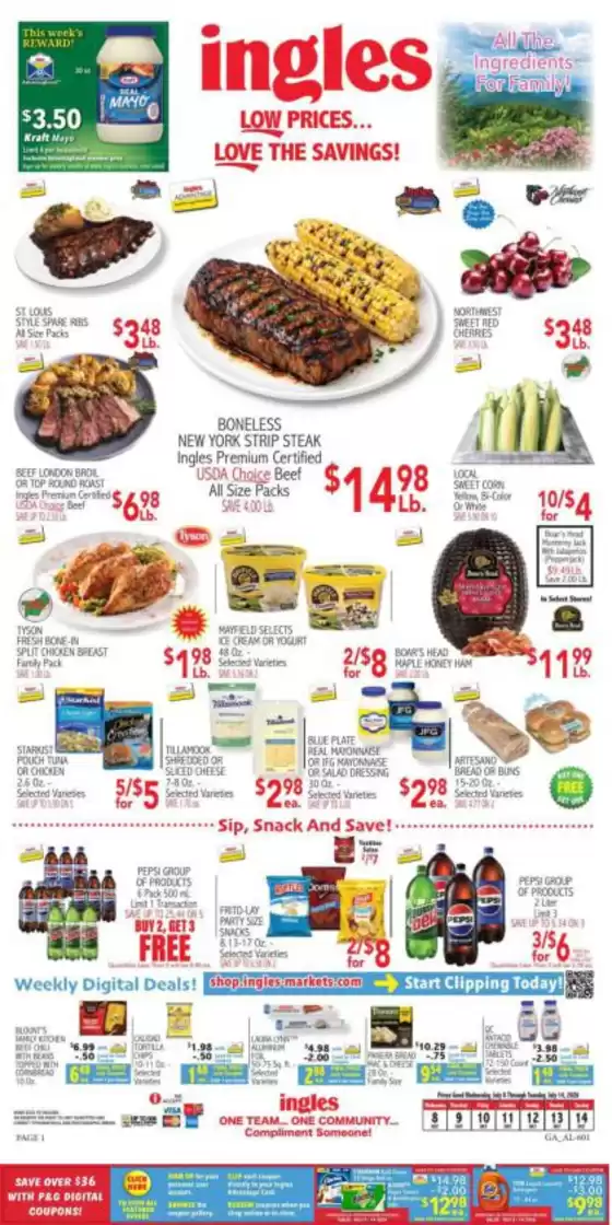 Ingles Markets catalogue | Ingles Markets weekly ad | 2026-07-08T00:00:00.000Z - 2026-07-14T00:00:00.000Z