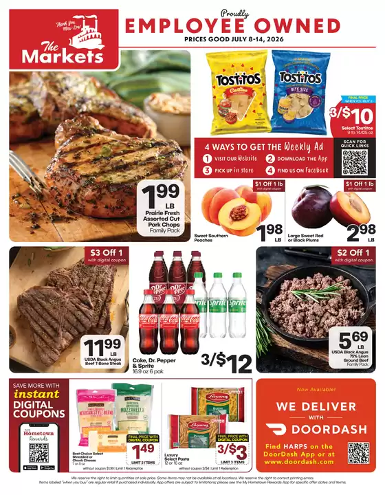 The Markets catalogue | The Markets weekly ad | 2026-07-08T00:00:00.000Z - 2026-07-14T00:00:00.000Z