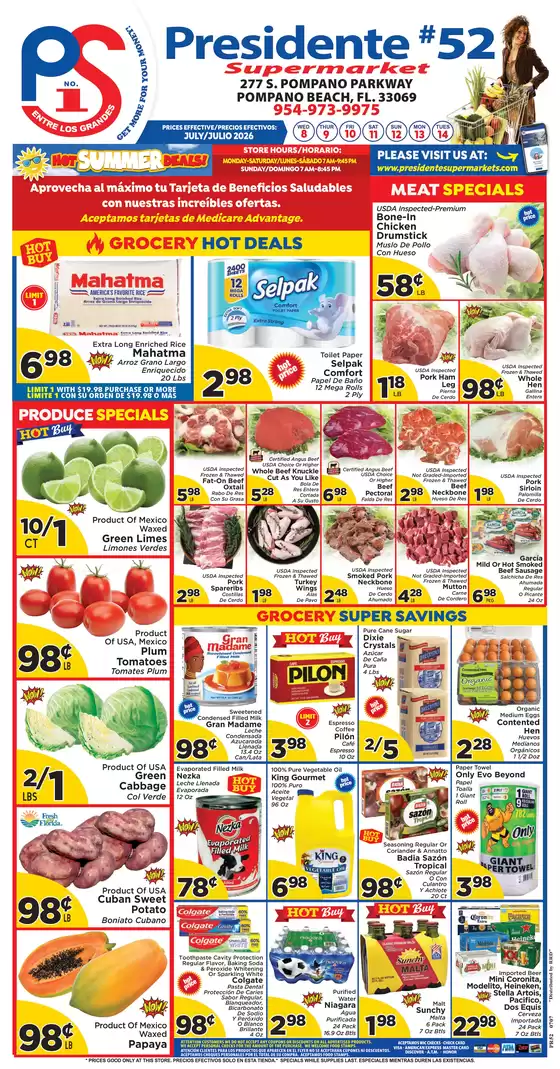 Presidente catalogue | Our best deals for you | 2026-07-01T00:00:00.000Z - 2026-07-31T00:00:00.000Z