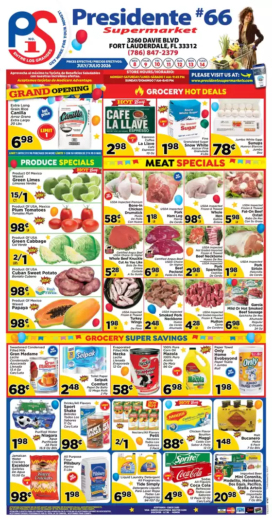 Presidente catalogue | Great offer for bargain hunters | 2026-07-08T00:00:00.000Z - 2026-07-14T00:00:00.000Z