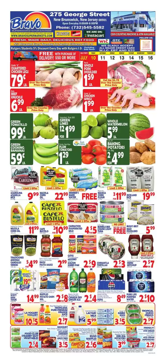 Bravo Supermarkets catalogue | Wide range of offers | 2026-07-10T00:00:00.000Z - 2026-07-16T00:00:00.000Z