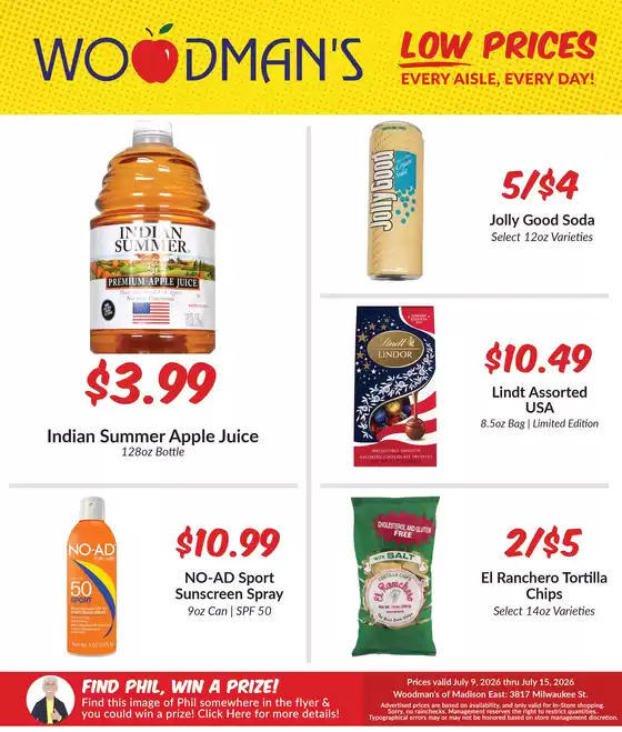Woodman's catalogue | Save now with our deals | 2026-07-09T00:00:00.000Z - 2026-07-15T00:00:00.000Z