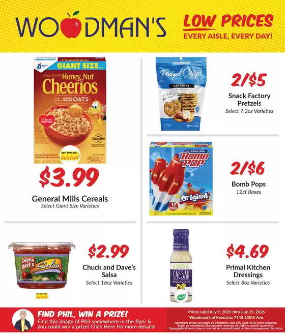Woodman's catalogue | Top deals and discounts | 2026-07-09T00:00:00.000Z - 2026-07-15T00:00:00.000Z