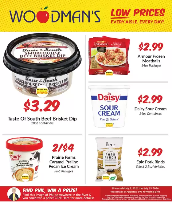 Woodman's catalogue | Attractive special offers for everyone | 2026-07-09T00:00:00.000Z - 2026-07-15T00:00:00.000Z