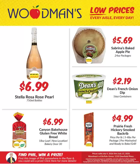 Woodman's catalogue | Top offers for smart savers | 2026-07-09T00:00:00.000Z - 2026-07-15T00:00:00.000Z