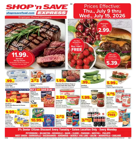 Shop 'n Save catalogue | Current special promotions | 2026-07-09T00:00:00.000Z - 2026-07-15T00:00:00.000Z