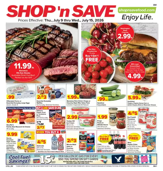 Shop 'n Save catalogue | Current deals and offers | 2026-07-09T00:00:00.000Z - 2026-07-15T00:00:00.000Z