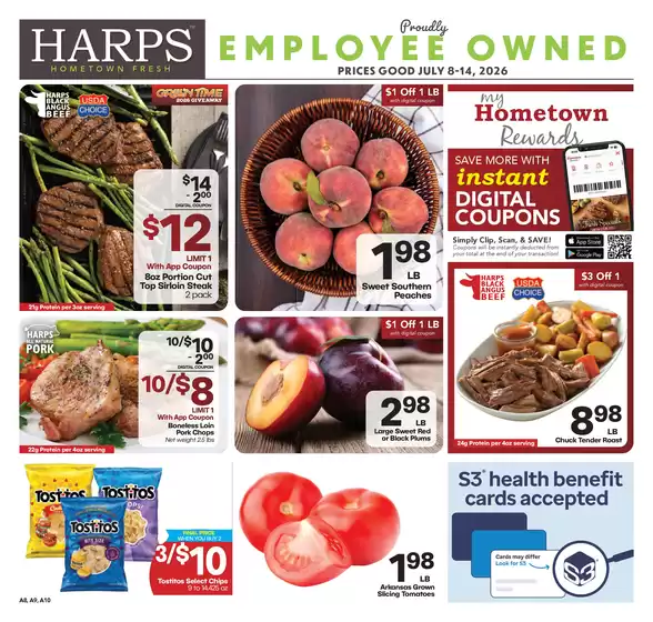 Harp's Market catalogue | Discover attractive offers | 2026-07-08T00:00:00.000Z - 2026-07-14T00:00:00.000Z