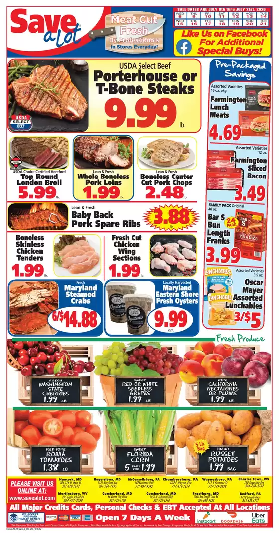 Save a Lot catalogue in Piedmont WV | Our best deals for you | 2026-07-08T00:00:00.000Z - 2026-07-21T00:00:00.000Z