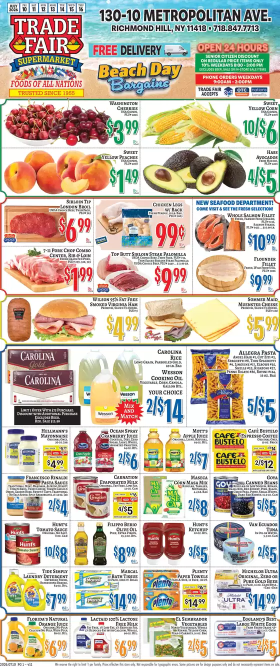 Trade Fair Supermarket catalogue | Top offers for all bargain hunters | 2026-07-10T00:00:00.000Z - 2026-07-16T00:00:00.000Z