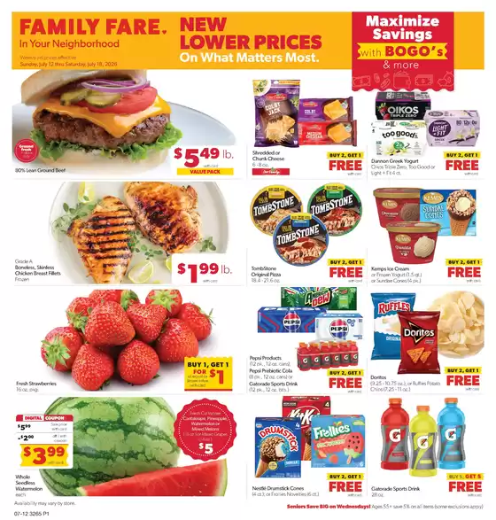 Family Fare catalogue | Offers for bargain hunters | 2026-07-10T00:00:00.000Z - 2026-07-11T00:00:00.000Z