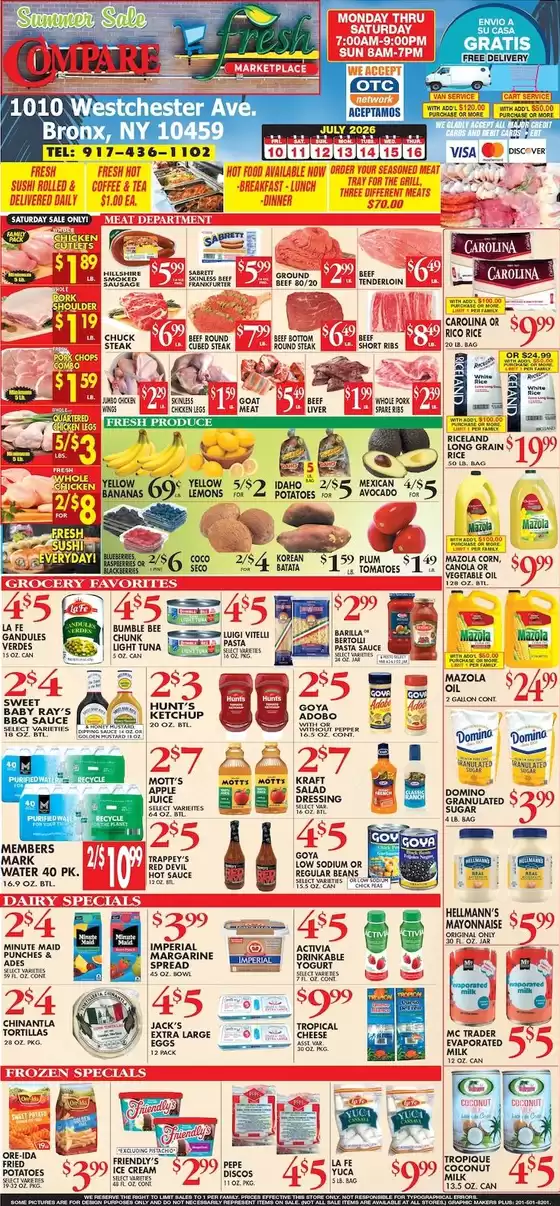 Compare Foods catalogue | Great offer for bargain hunters | 2026-07-10T00:00:00.000Z - 2026-07-16T00:00:00.000Z