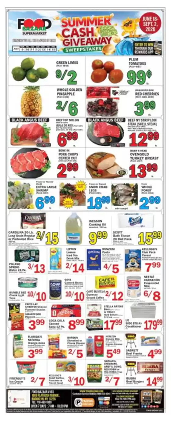 Food Bazaar catalogue | Top deals and discounts | 2026-07-09T00:00:00.000Z - 2026-07-15T00:00:00.000Z