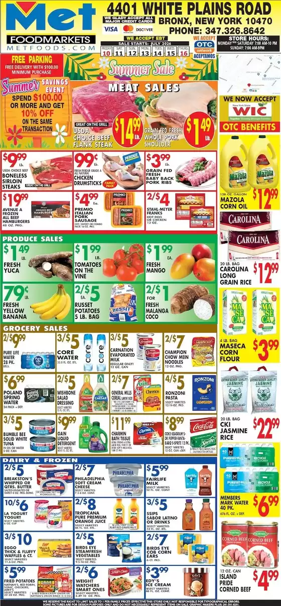 Met Foodmarkets catalogue | Our best deals for you | 2026-07-10T00:00:00.000Z - 2026-07-16T00:00:00.000Z