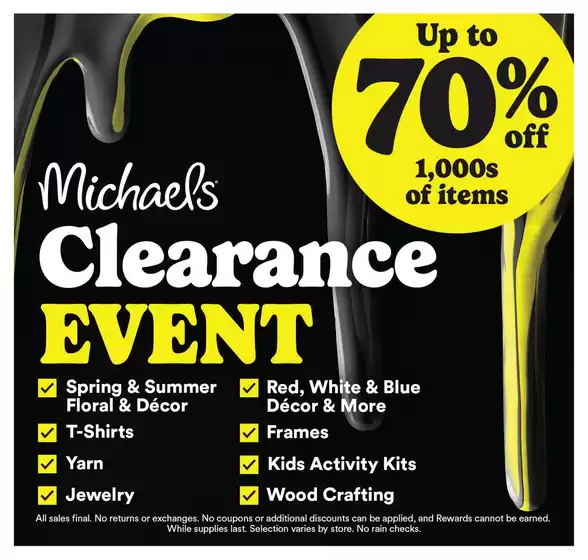 Michaels catalogue | 7/12 Weekly Ad | 2026-07-12T00:00:00.000Z - 2026-07-18T00:00:00.000Z