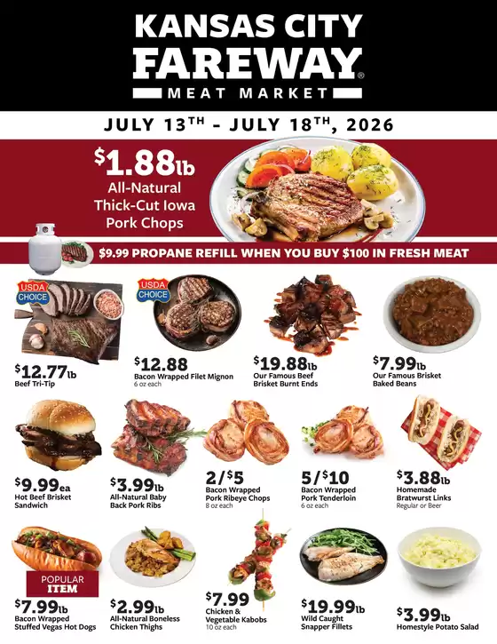 Fareway catalogue | Exclusive deals and bargains | 2026-07-13T00:00:00.000Z - 2026-07-18T00:00:00.000Z